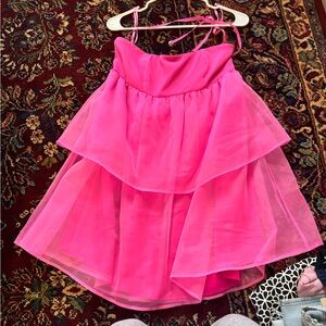 Crosby by Mollie Burch pink layered dress